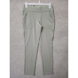 Weatherproof Performance Flex Waist Pants Women S Sage Green Slim LightweightNEW
